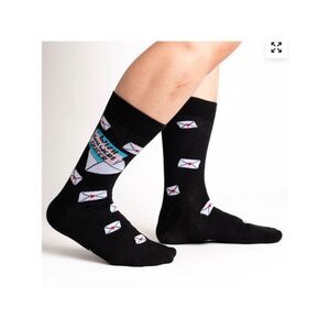 NWT Sock it to Me Wish You Were Queer Unisex Crew Socks